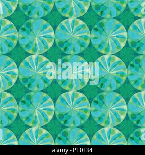 Creative colorful retro abstract design decorated background. Stock Vector