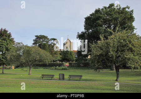 victoria park in haywards heath  west sussex Stock Photo