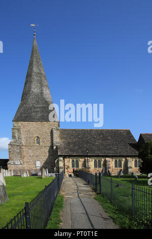 st marys church billingshurst village in west sussex Stock Photo