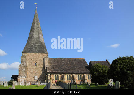 st marys church billingshurst village in west sussex Stock Photo