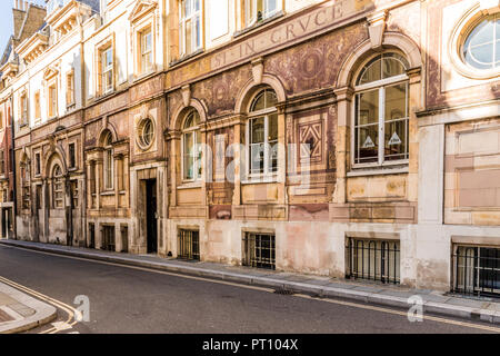 A typical view in London Stock Photo