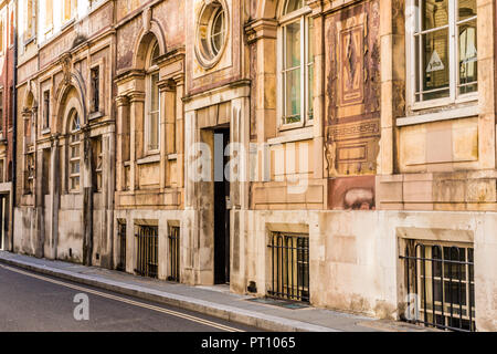 A typical view in London Stock Photo