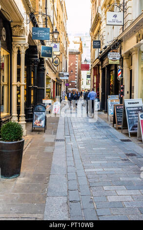 A typical view in London Stock Photo