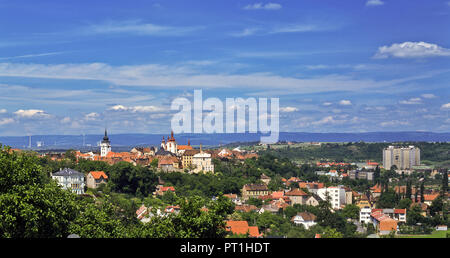 Panorama of the town of Zatec in the Czech Republic Stock Photo ...