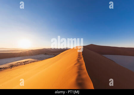 Africa, Namibia, Namib desert, Naukluft National Park, sand dune 'Big daddy' Stock Photo