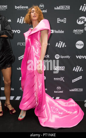 Guests attend the AIM Independent Music Awards 2018 at The Brewery  Featuring: Sophie Where: London, United Kingdom When: 04 Sep 2018 Credit: Phil Lewis/WENN.com Stock Photo