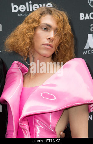 Guests attend the AIM Independent Music Awards 2018 at The Brewery  Featuring: Sophie Where: London, United Kingdom When: 04 Sep 2018 Credit: Phil Lewis/WENN.com Stock Photo