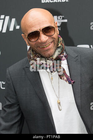 Guests attend the AIM Independent Music Awards 2018 at The Brewery  Featuring: Goldie Where: London, United Kingdom When: 04 Sep 2018 Credit: Phil Lewis/WENN.com Stock Photo