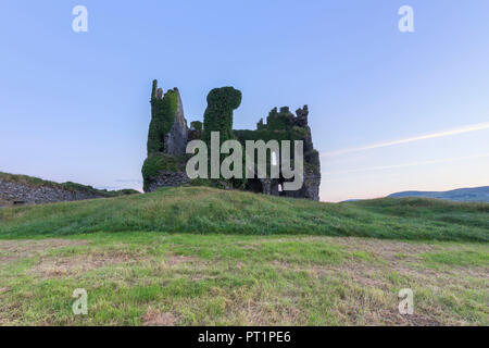 Ballycarbery Castle, Cahersiveen, County Kerry, Ireland Stock Photo