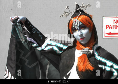 New Yoek, USA. 5 October 2018.  2018 Comic - Con New York City held at the Jacob Javits Center Credit: Bruce Cotler/Globe Photos/ZUMA Wire/Alamy Live News Stock Photo