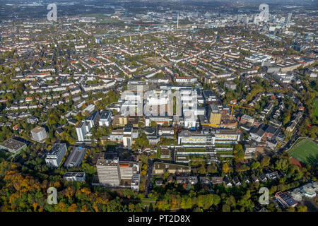 University Hospital Essen, UK Essen, University of Duisburg-Essen, Divisions Cardiovascular Diseases, Transplantation Medicine and Oncology as well as Genetic Medicine, Immunology and Infectiology, Oncological Top Center, Essen, Ruhr Area, North Rhine-Westphalia, Germany Stock Photo