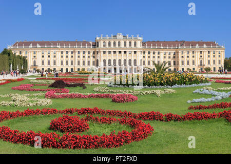 Schönbrunn Palace, UNESCO World Heritage Site, Vienna, Austria Stock Photo