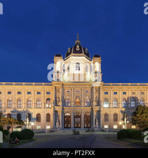Museum of Fine Arts, Maria Theresien Platz, Vienna, Austria Stock Photo