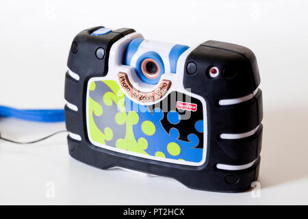 Fisher-Price Kid-Tough See Yourself Camera (Children's toy digital camera) - USA Stock Photo