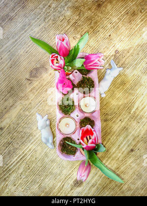 Easter decoration, tinkering, DIY, Stock Photo