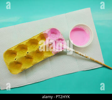 Easter decoration, tinkering, DIY, Stock Photo