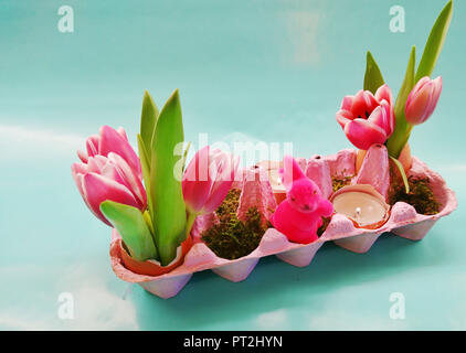 Easter decoration, tinkering, DIY, Stock Photo
