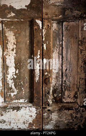 Door, old, Tuscany, Italy Stock Photo