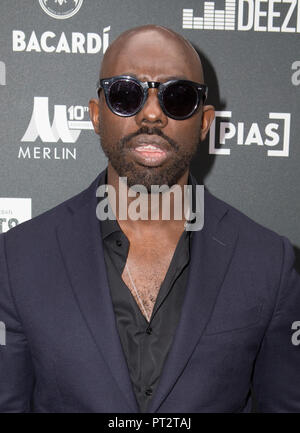 Guests attend the AIM Independent Music Awards 2018 at The Brewery  Featuring: Ghostpoet Where: London, United Kingdom When: 04 Sep 2018 Credit: Phil Lewis/WENN.com Stock Photo