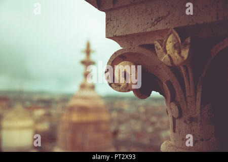 Parisian Details, Small and Huge in Paris, France, Europe, Stock Photo