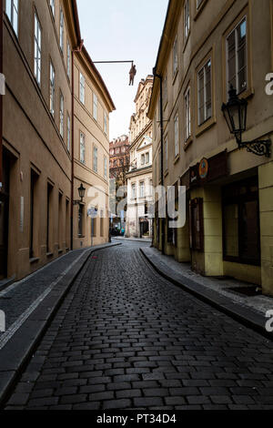 Europe, Czech Republic, Prague, David Cerny - The Hanging Man - Sigmund Freud Stock Photo