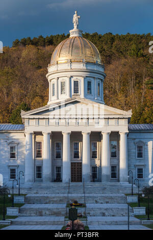 USA, New England, Vermont, Montpelier, Vermont State House Stock Photo