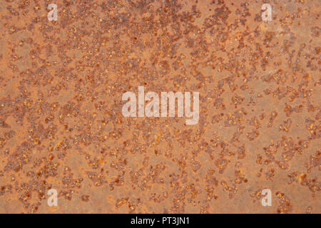 Rusty metal surface background light colored empty space Stock Photo