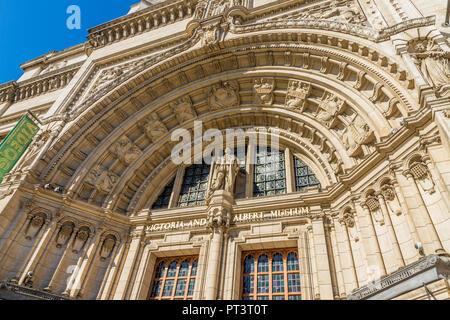 A typical view in Kensington in London Stock Photo