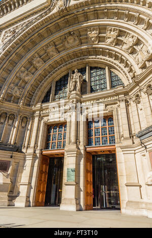 A typical view in Kensington in London Stock Photo