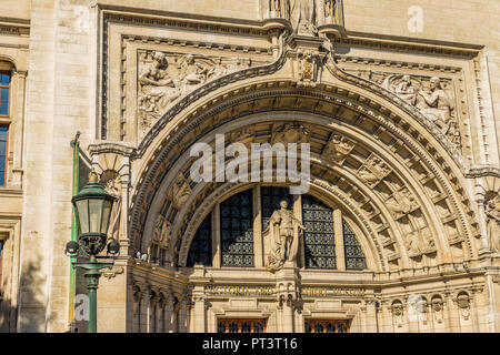 A typical view in Kensington in London Stock Photo