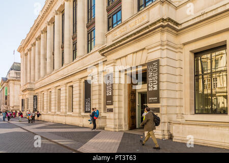 A typical view in Kensington in London Stock Photo