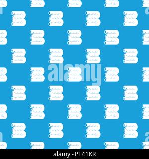 Large intestine pattern vector seamless blue Stock Vector