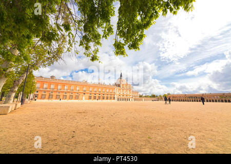 Royal Palace of Aranjuez (Palacio Real), Community of Madrid, Spain Stock Photo