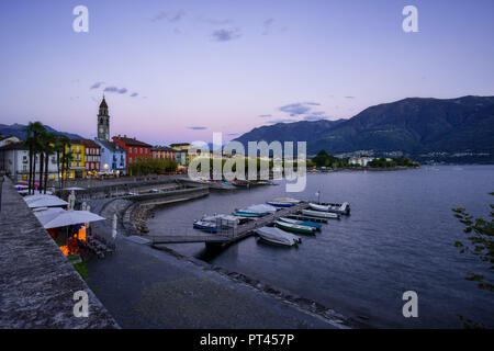 Ascona, Canton Ticino, Switzerland, Europe Stock Photo