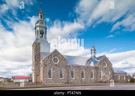 Canada, Quebec, Gaspe Peninsula, Bonaventure, town church Stock Photo