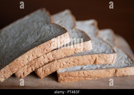 Organic Whole Wheat Bread Stock Photo