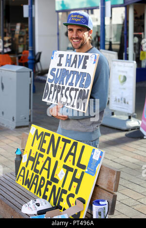 A group staging an awareness campaign in Bognor Regis highlighting ...
