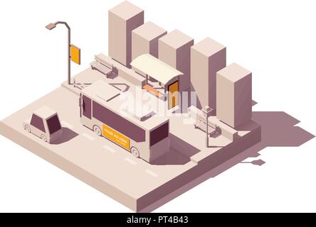 Vector outdoor advertising types Stock Vector