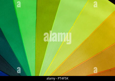 Abstract geometric triangle pattern in bright rainbow multiple colors Stock Photo
