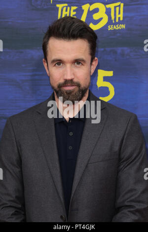 FXX's 'It's Always Sunny in Philadelphia' season 13 premiere held at the Regency Bruin Theatre  Featuring: Rob McElhenney Where: Los Angeles, California, United States When: 04 Sep 2018 Credit: Sheri Determan/WENN.com Stock Photo