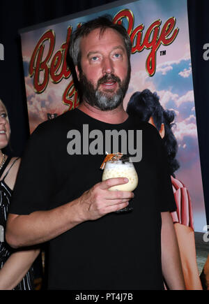 Tom Green unveils his own likeness as a shrunken head at The Golden Tiki  Featuring: Tom Green Where: Las Vegas, Nevada, United States When: 04 Sep 2018 Credit: DJDM/WENN.com Stock Photo