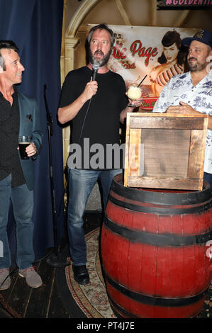 Tom Green unveils his own likeness as a shrunken head at The Golden Tiki  Featuring: Tom Green Where: Las Vegas, Nevada, United States When: 04 Sep 2018 Credit: DJDM/WENN.com Stock Photo