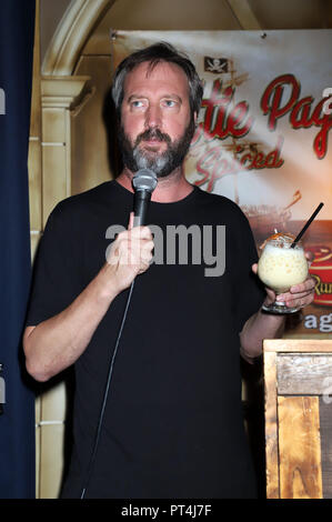 Tom Green unveils his own likeness as a shrunken head at The Golden Tiki  Featuring: Tom Green Where: Las Vegas, Nevada, United States When: 04 Sep 2018 Credit: DJDM/WENN.com Stock Photo