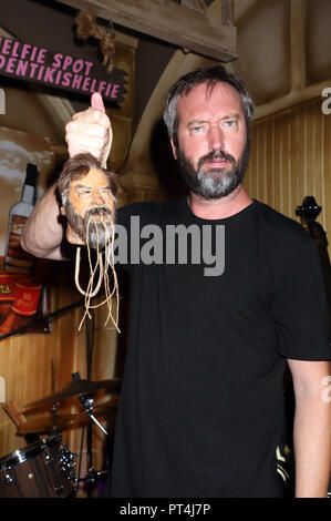 Tom Green unveils his own likeness as a shrunken head at The Golden Tiki  Featuring: Tom Green Where: Las Vegas, Nevada, United States When: 04 Sep 2018 Credit: DJDM/WENN.com Stock Photo