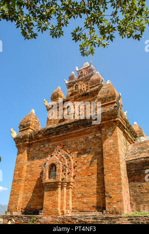 Po Ro Me Cham Tower, near Phan Rang, Vietnam Stock Photo