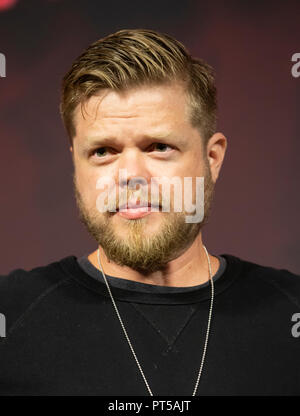 New York, NY - October 6, 2018: Elden Henson attends Marvel's DAREDEVIL panel during New York Comic Con at Hulu Theater at Madison Square Garden Credit: lev radin/Alamy Live News Stock Photo