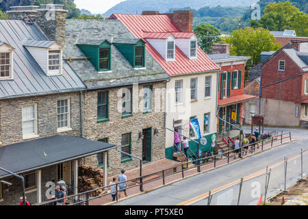 Harpers ferry National Historical Park in West Virginia in the United States Stock Photo