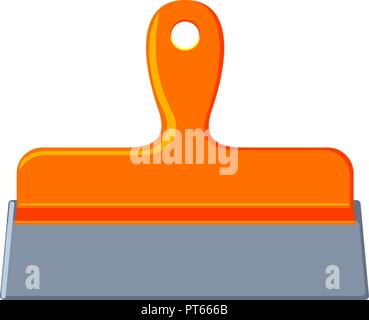 Colorful cartoon whide spatula Stock Vector