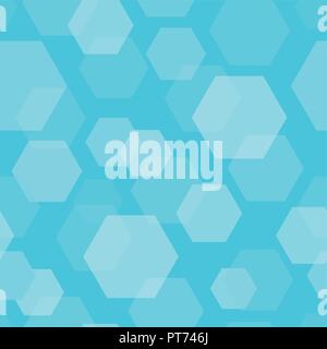 Vector Background with Hexagon Stock Vector