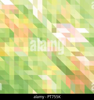 Vector Mosaic Texture Pattern in Colors of Spring Stock Vector